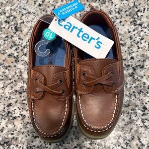 Carter's Tan Kids Moccasins